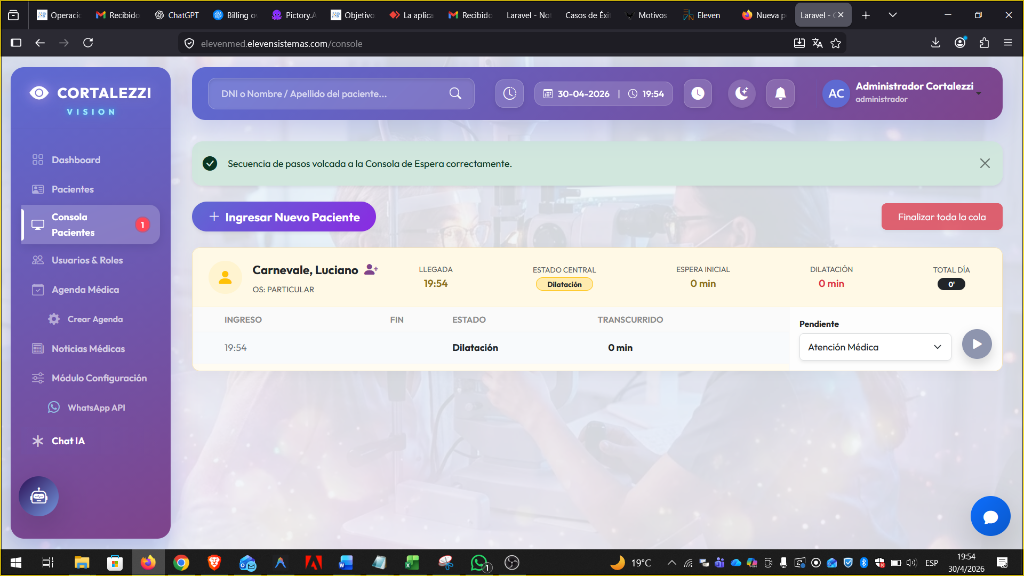 Clinica Sistema 4